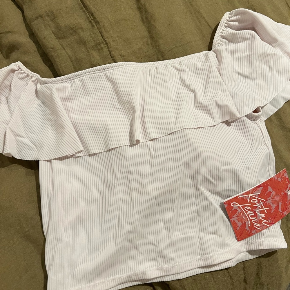NWT medium Kortni Jeane swim top